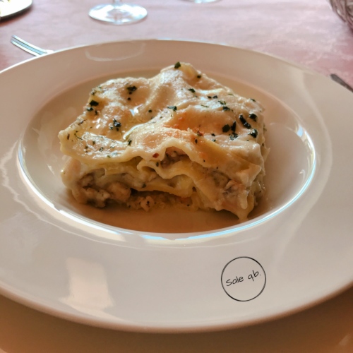 lasagne al ragù di pesce