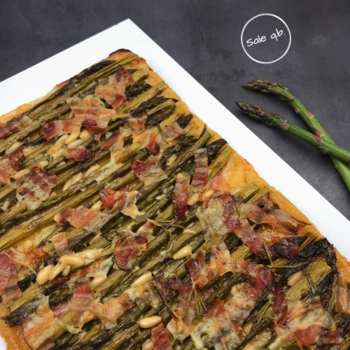 Pasta sfoglia e asparagi